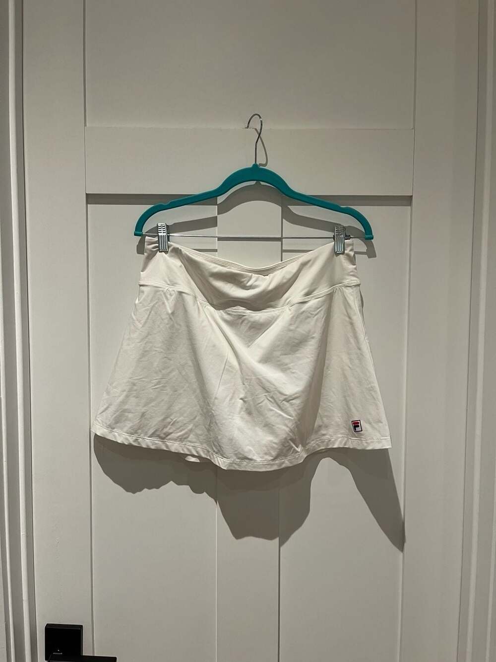 Fila Sport Women's White A-Line Tennis Skort Size Large